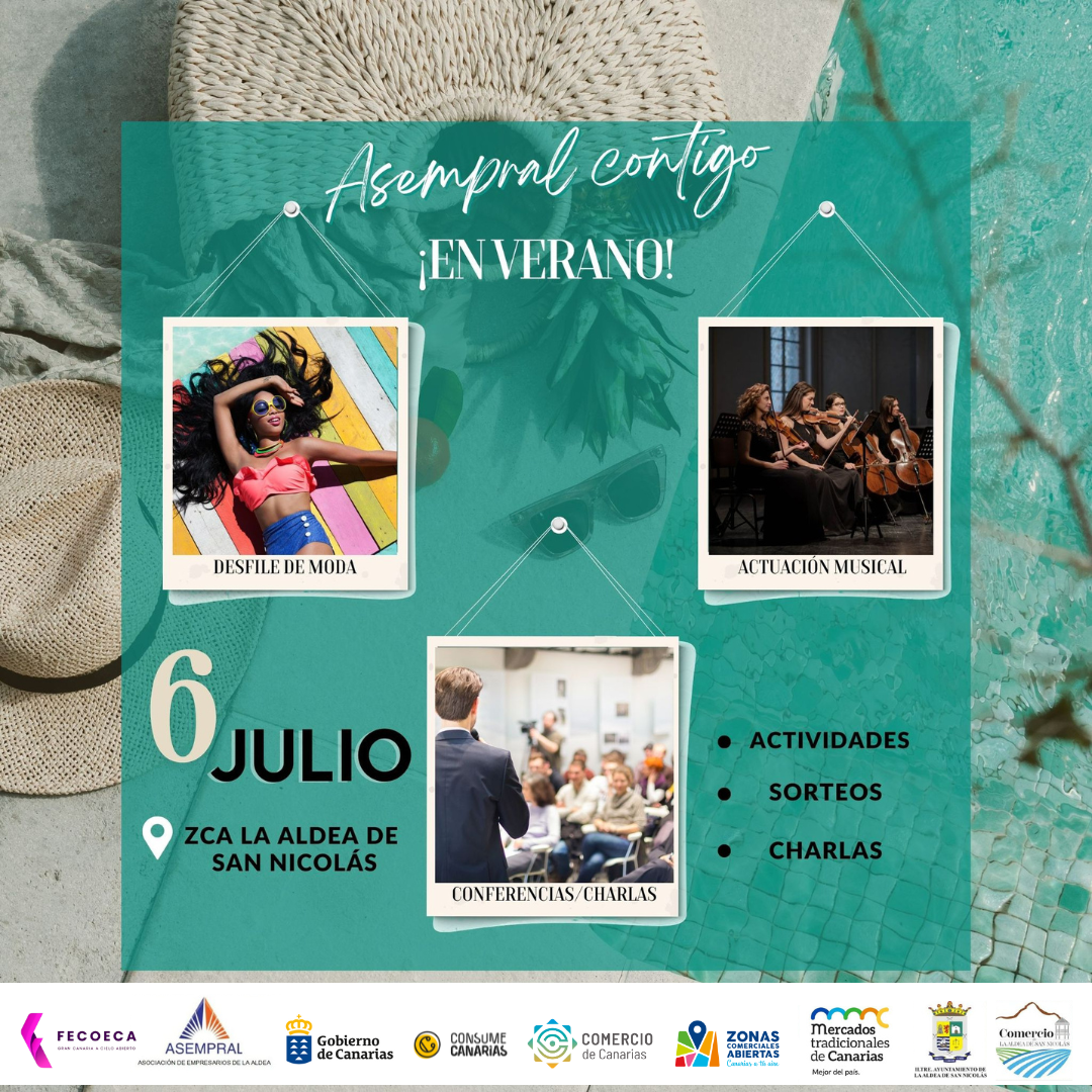 ¡ASEMPRAL CONTIGO EN VERANO!