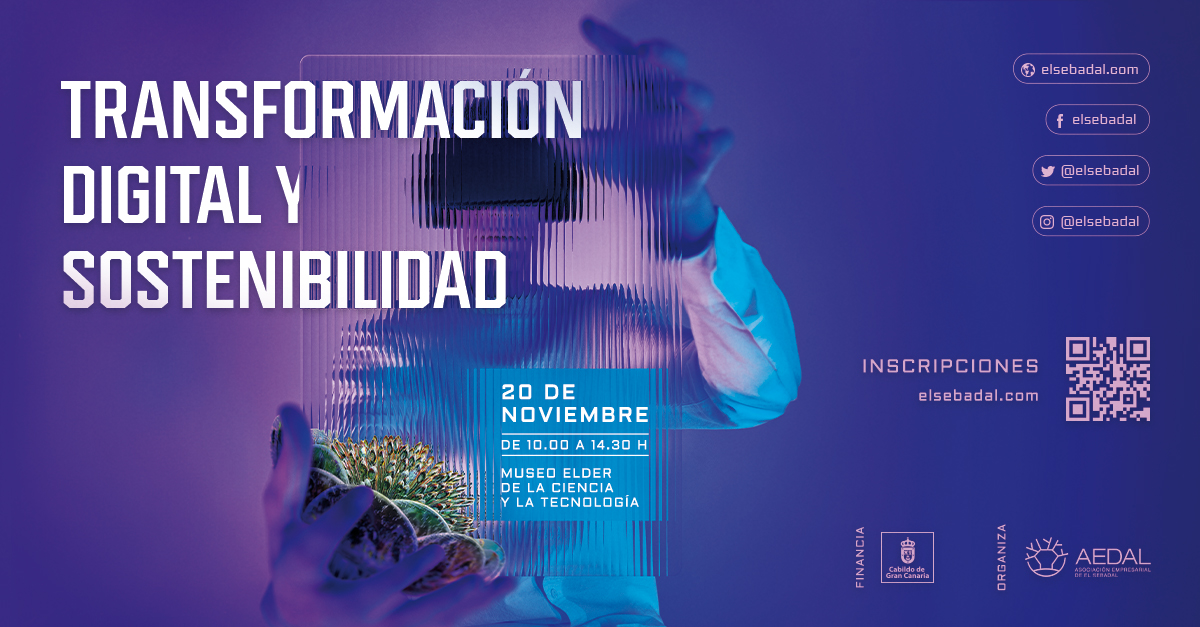 Transformación Digital y Sostenibilidad: 20 de noviembre en Museo Elder