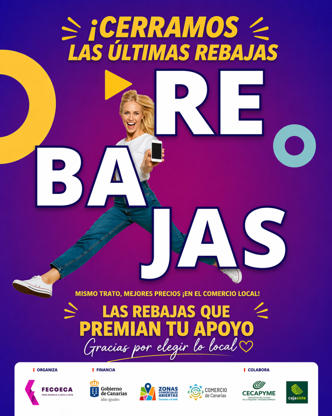 🛍️ Últimas Rebajas: cierre de campaña con gran participación en el comercio local